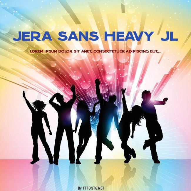 Jera Sans Heavy JL example